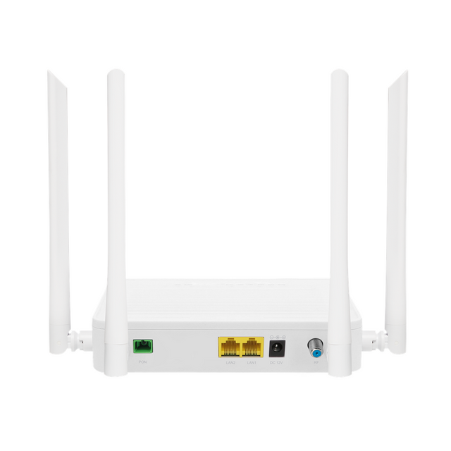Banda dupla 2GE CATV ONU /ONT ZY-702GWT-DX-C24 para XPON /GPON /EPON 
