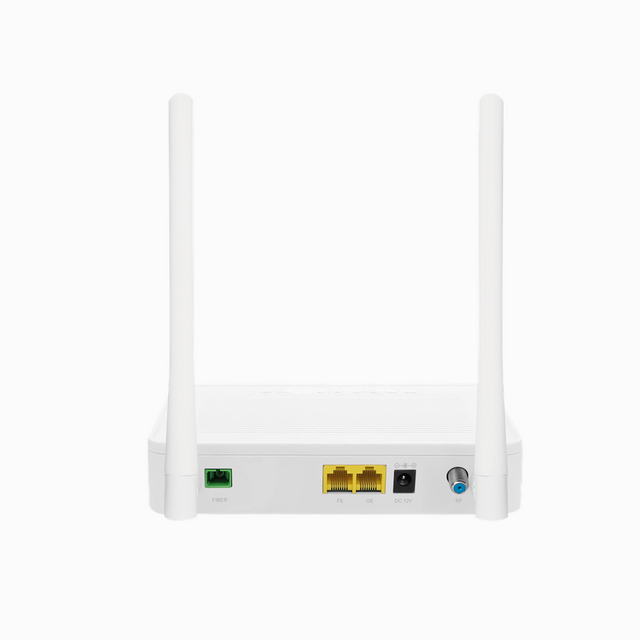 GPON/EPON ONU ONT ZY -702XW -C24 1GE +1FE +CATV +WIFI